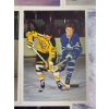Image 6 : Vintage NHL Hockey Player Cards Featuring Game Action Photography