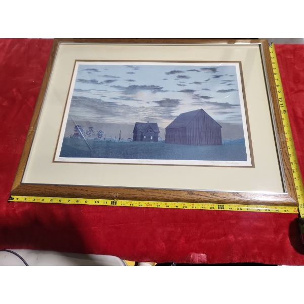 Early Morn Print by Norman Gautreau (29.5" x 21.5" Before Frame)