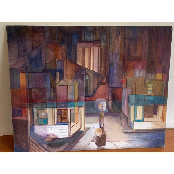 Lauri Ansell Explore Oil On Board  16 x 20