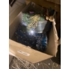 Image 4 : Shelf and Contents Including Cutlery Boxes, Decorations, and Cleaning Supplies