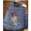 Image 4 : Ed Hardy Jeans, Alice In Wonderland Doll In Box, & Snow Babies Figurine 
