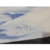 Image 3 : Two Artworks: Signed Watercolor Landscape and Graphite Portrait