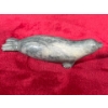 Image 6 : Pair of Seals Inuit Soapstone Carvings 8Wx4H, 4.5Wx1.5H