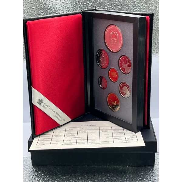 1988 Canadian Double Dollar Proof Set 23.33g 50% Silver