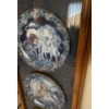 Image 2 : 3 Pack of Decorative Unicorn Plates in Shadow Box 14x32 Reco 