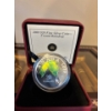 2008 $20 Crystal Raindrop - Pure Silver Coin