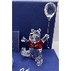 Image 2 : Swarovski Crystal - Winnie the Pooh with Jar of Honey Nameplate 11.2cm H