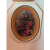 Image 3 : Vintage Oil on Board Floral Paintings in Gold Gilt Beveled Frames