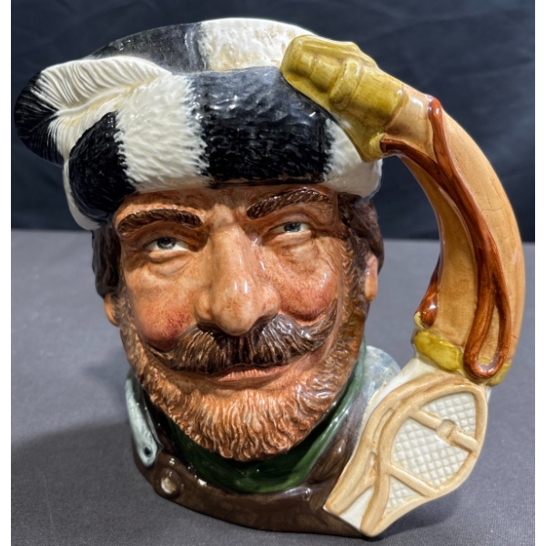 Royal Doulton Canadian Centennial Series The Trapper Jug D6609