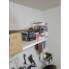 Image 3 : Overhead Shelf Contents - Propane Stove Gardening Tools & More