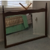 Image 3 : Mid Century Double Bed w/ Matching Mirror