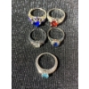 Image 2 : Blinged out Makeup Bag full of Rings and Earrings