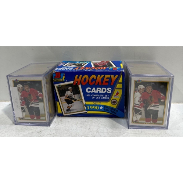 Large Collection of Bowman Hockey Collector Cards