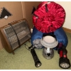 Image 2 : Survivalist Essentials - Sleeping Bags Lantern Flashlights & General Electric Electric Heater 
