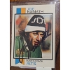 Image 1 : Joe Namath Authenticated Jets Quarterback Autographed Card