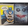 Image 1 : "I Am Batman!" Poster w/ Frame 40.5 x 28 and "The Dark Knight" Movie Poster w/ Frame 41 X 28 