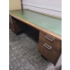 Image 3 : Military Issue Heavy Duty Vintage Desk 71x26x31 Oak