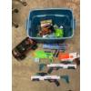 Image 1 : Collection Of Nerf Guns, Included Is Variety Of Amo Plus Large Toy Truck (NO Remote)