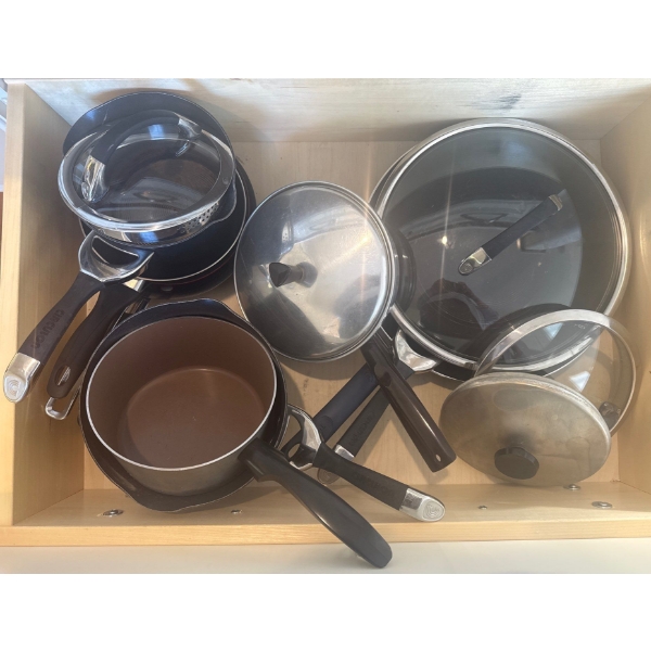 Assorted Cooking Gear- Pots, Pans, Frying Pans w/Lids Be A Chef With Me!!