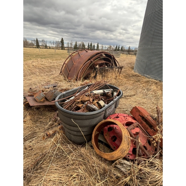  large amount of heavy gauge steel great for the scrapper and repurposing
