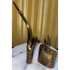 Image 3 : Antique Chinese Opium Pipe - Brass 13T