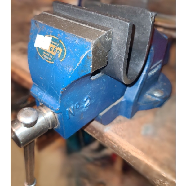 Record No. 2 Bench Vice 4" Grip, Removal From Bench Required 