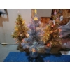 Image 1 : 2ft Fiberoptic Tree Trio - Holidays - Decorations - Seasonal - Christmas - Plug In & Feast Your Eyes