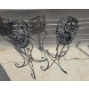 Image 3 : Decorative Metal Candle Stands 3 ft Tall (2)