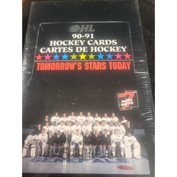 Sealed 1990-91 Tomorrow's Stars Today Hockey Cards