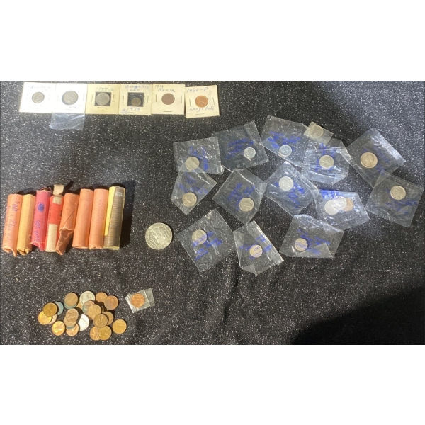 Collection of Coins from Around the World