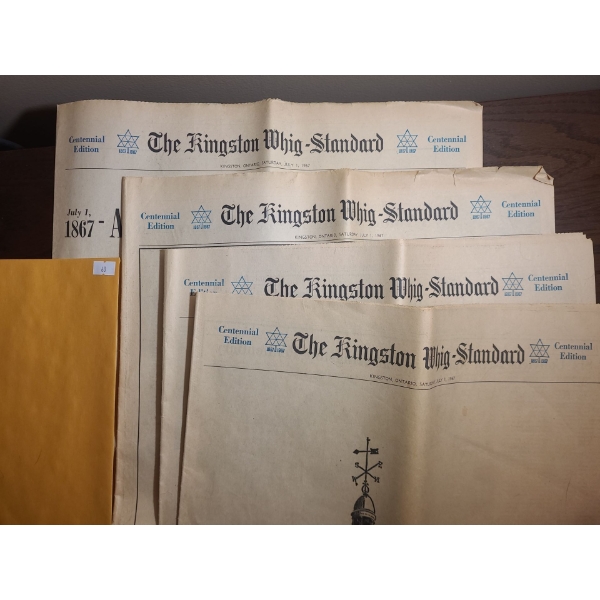 The Kingston Whig Standard July 1, 1967 Centennial Editions
