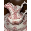 Image 2 : Semi-Porcelain Dudson Wilcox & Till Hansley England Fashoda Wash Bowl & Pitcher 