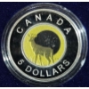 Image 1 : 2011 $5 Full Buck Moon - 92.5% Sterling Silver and Niobium Coin - #3