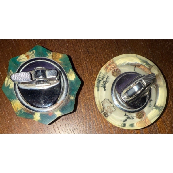 Two Petrol Table Lighters