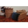 Image 1 : Woven Basket Collection Plus Linens/Blankets 