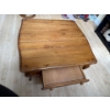 Image 3 : Mexican Pine Coffee Table  With Drawer 41 x 38 x 20T