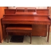 Image 1 : Willis & Co Limited Wooden Acoustic Upright Piano & Bench  