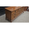 Image 3 : Vintage Mid-Century Wooden Dresser with Attachable Mirror and nightstands