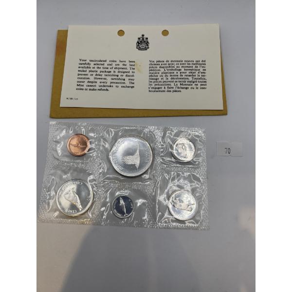 1966 Canadian Proof Set (80% Pure Silver) 43.1g
