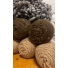 Image 2 : Large White Fluffy Kate Spade Blanket, Scarves,  Umbrella, & Assortment Of Various Yarn From Micheal