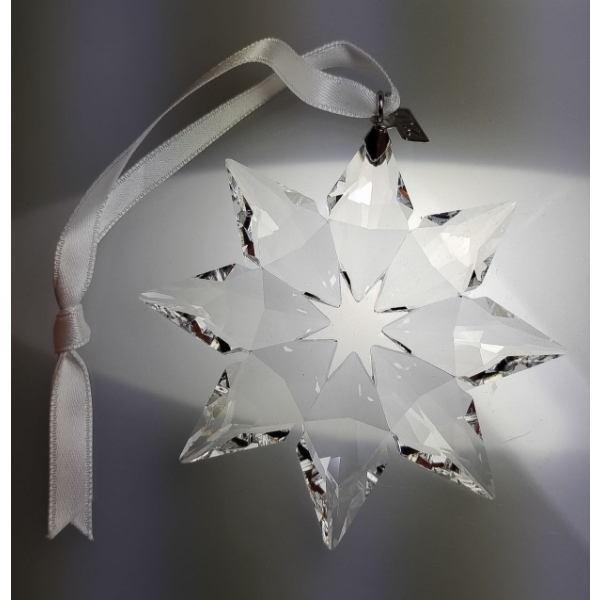 Swarovski Crystal Christmas Ornament 2013 Snowflake 3.5T