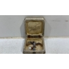 Image 1 : Silver Bird Broach with Real Pearl and Unverified Gemstones - 10.72g