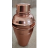 Image 2 : Copper Decor: Martini Shaker 9.5 T, Plate 12" Diameter, Bar Jigger, Wine Coaster and More!