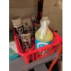 Image 7 : Household Cleaning Supplies and Storage Shelf
