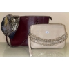 Image 1 : Ralph Lauren Handbag & Stunning Clutch Purse w/ Anne Klein Scarf