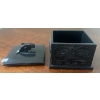 Image 2 : Haida Argillite Black Orca Box  5 x 4 x 4