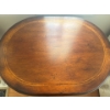Image 4 : Antique Regency Demi Lune Mahogany Console Table 