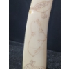 Image 4 : Indigenous Art Carved Ivory on Soapstone Base, Artist: Simanuk Kilabuk, 4 W, 4.5 D, 10.5 T 