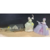 Image 1 : Ship in a Bottle and Franklin Porcelain Figurines: Sophia 10 T, Marianne 9 T