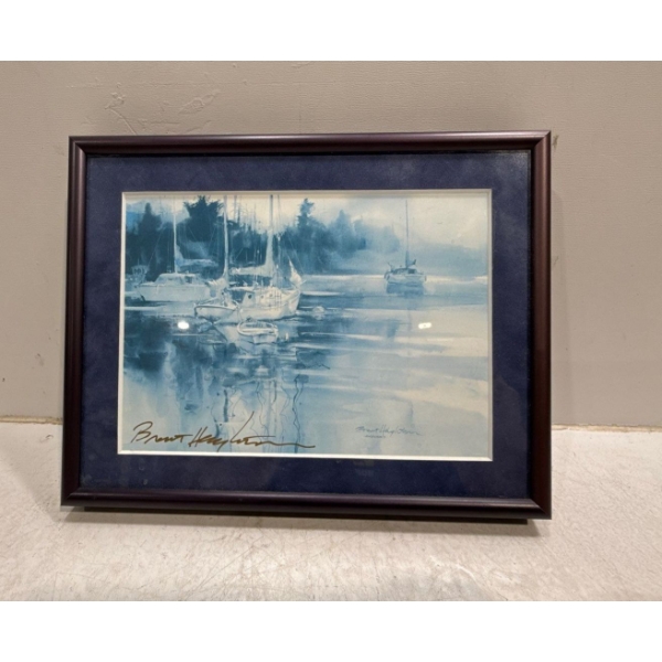 Brent Heighton Sailing Print 7Wx5H